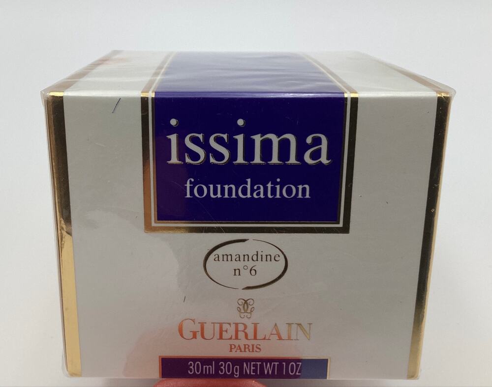 Rare Vintage Guerlain Issima Anti-Aging Foundation Shade Amandine n°6 New in Box